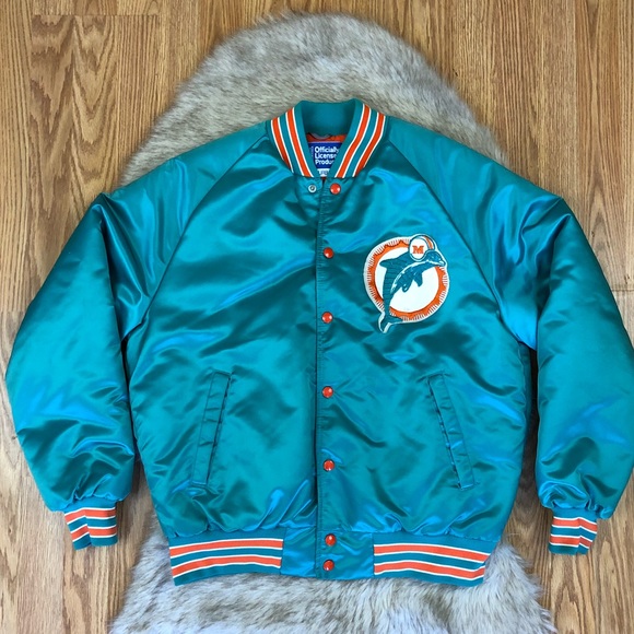 miami dolphins retro jacket